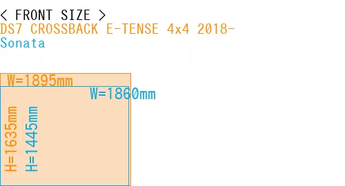 #DS7 CROSSBACK E-TENSE 4x4 2018- + Sonata